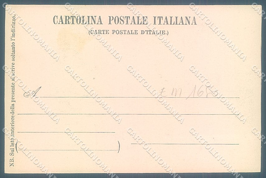 Viterbo Città Palazzo Farnesi Richter 499 cartolina JK6973 – retro