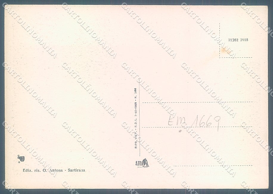 Pavia Sartirana Caccia alle Anitre FG cartolina JK6977 – retro