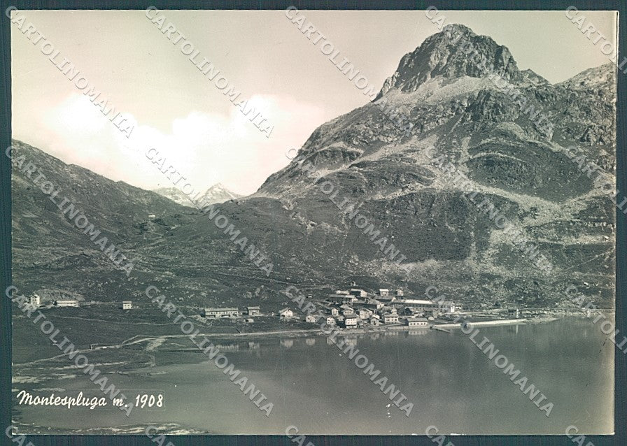 Sondrio Montespluga Foto FG cartolina JK6981 – fronte