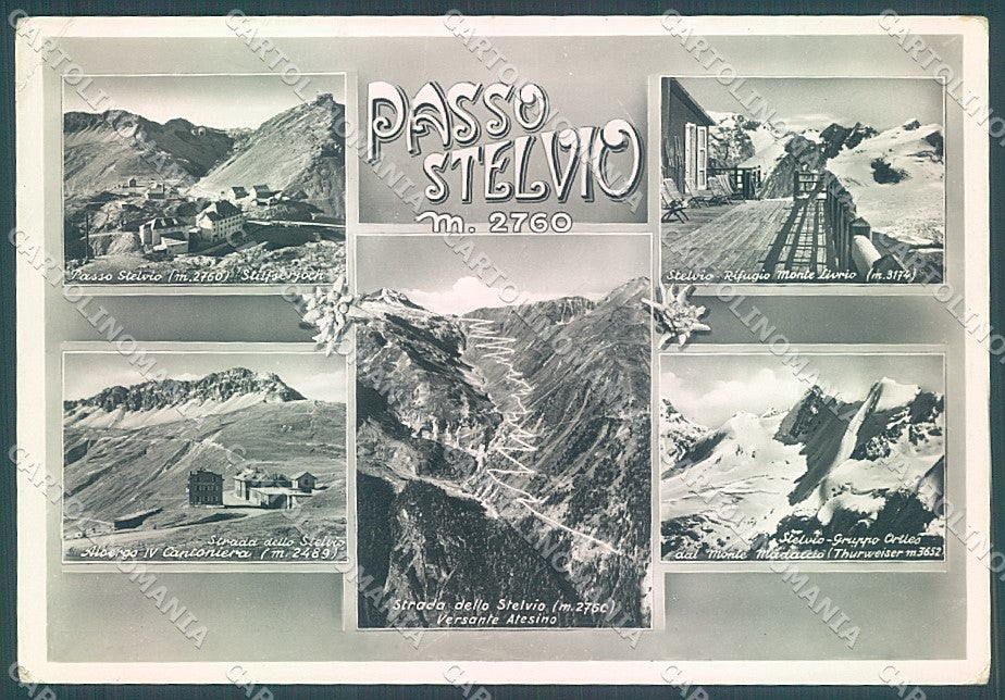 Sondrio Stelvio Foto FG cartolina JK6982 – fronte