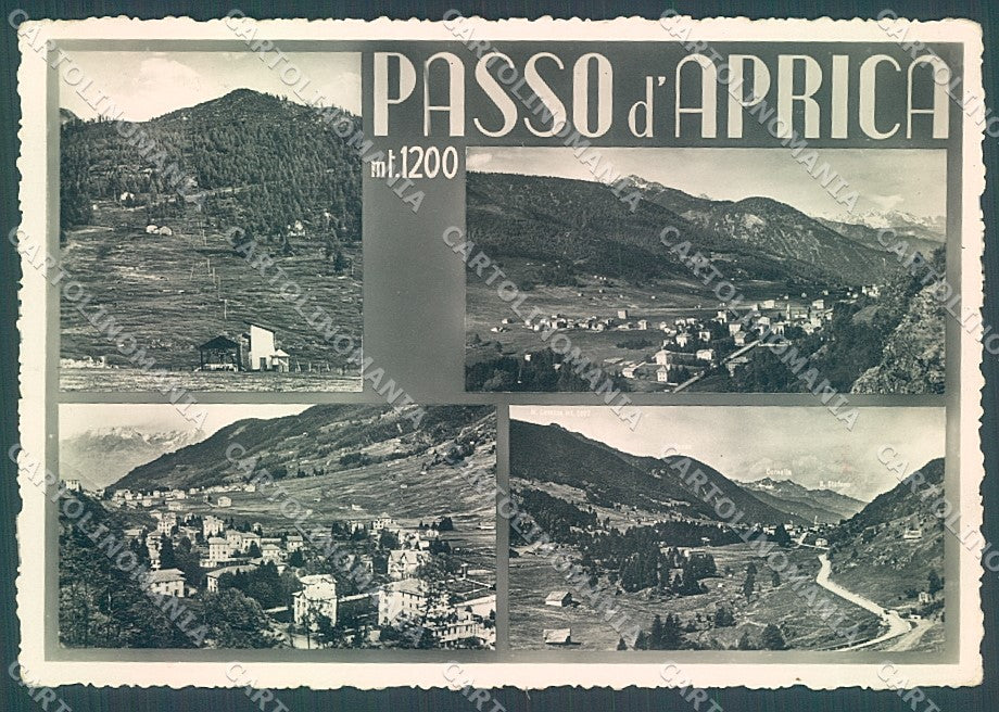 Sondrio Aprica Foto FG cartolina JK6984 – fronte