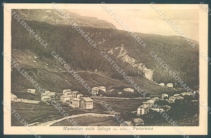 Sondrio Madesimo Brunner 1091 cartolina JK6990 – fronte