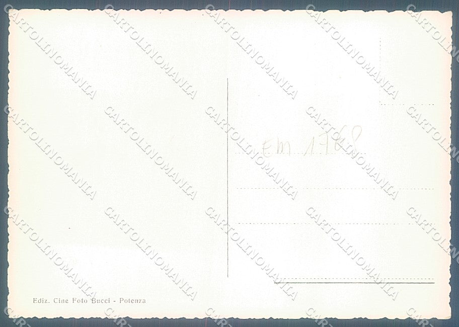 Potenza Città Rione Santa Maria Via Malta Foto FG cartolina JK6998 – retro