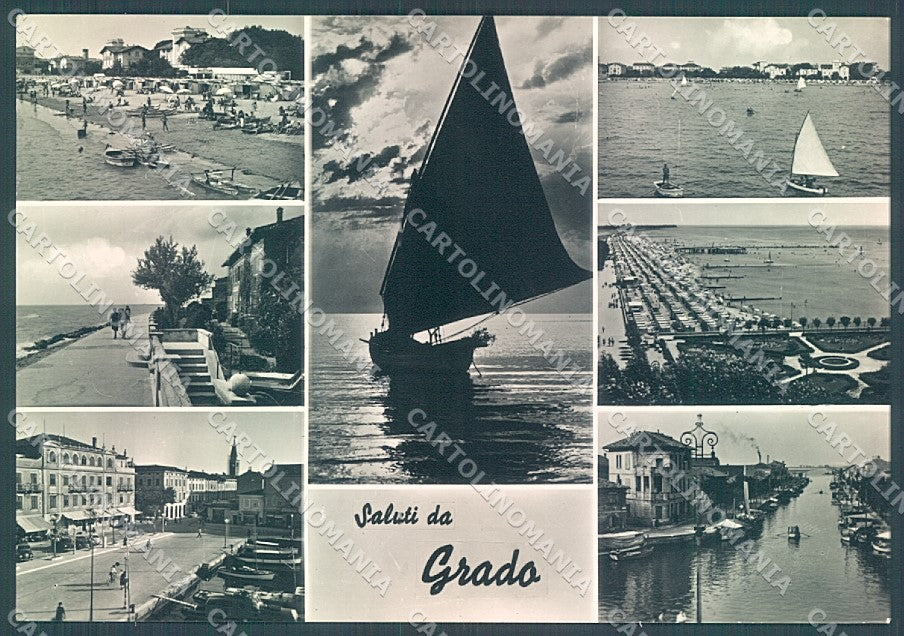 Gorizia Grado saluti da Foto FG cartolina JK7019 – fronte