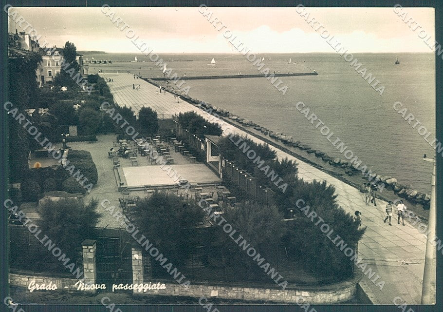 Gorizia Grado Passeggiata Foto FG cartolina JK7022 – fronte