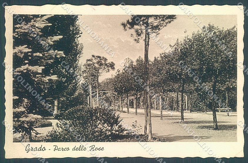 Gorizia Grado Parco delle Rose cartolina JK7027 – fronte