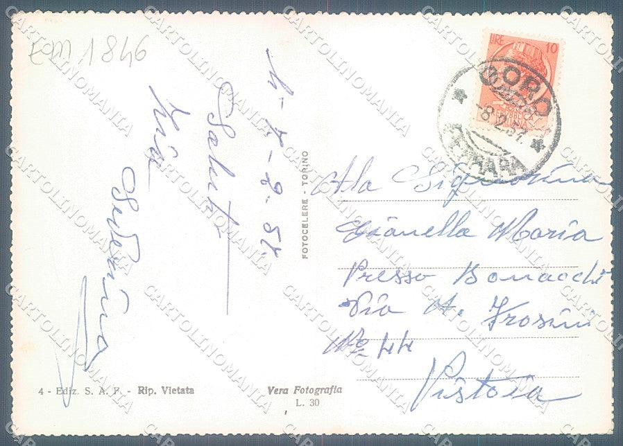 Gorizia Monfalcone Cantieri Navali Foto FG cartolina JK7030 – retro