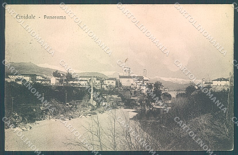 Udine Cividale cartolina JK7037 – fronte