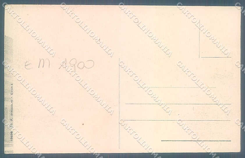 Udine Cividale Duomo Municipio cartolina JK7039 – retro