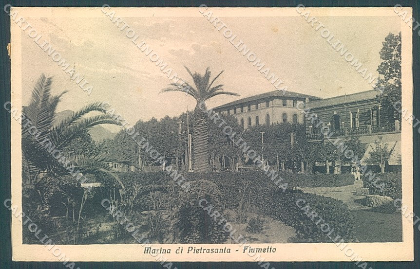 Lucca Marina di Pietrasanta Fiumetto cartolina JK7059 – fronte