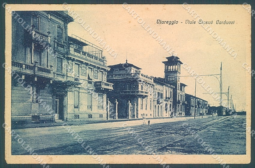 Lucca Viareggio Viale Carducci cartolina JK7067 – fronte