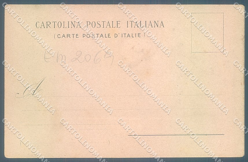 Lucca Viareggio Spiaggia cartolina JK7085 – retro