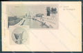 Lucca Viareggio Porto saluto da cartolina JK7089 – fronte