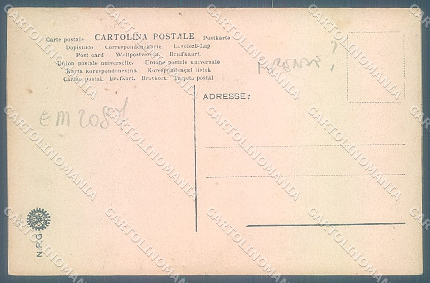 Roma Città Vaticano Concorso Ginnico Papa NPG Foto cartolina JK7092 – retro