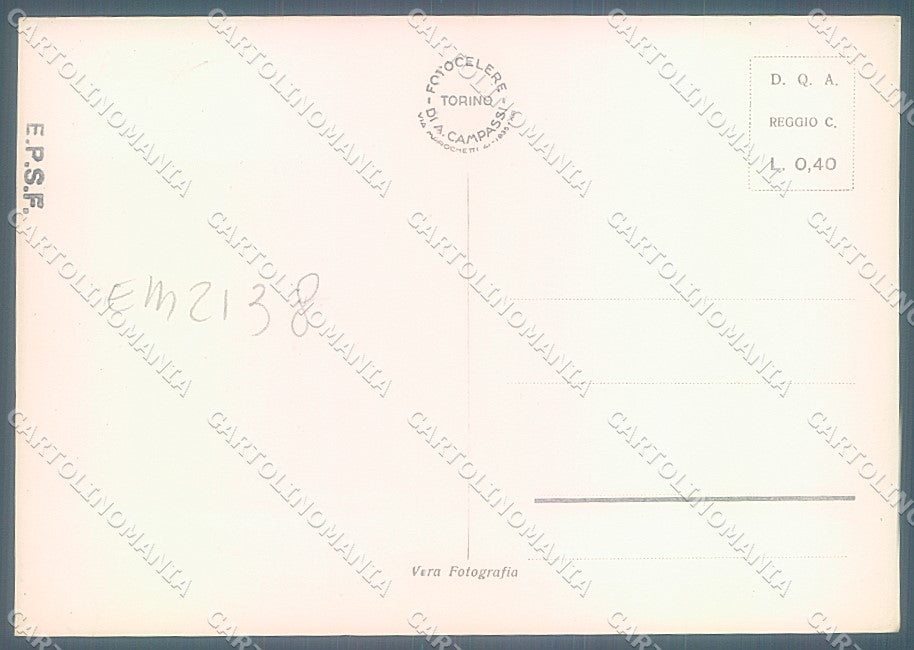 Reggio Calabria Città Lungomare Monumento Caduti FG Foto cartolina JK7100 – retro