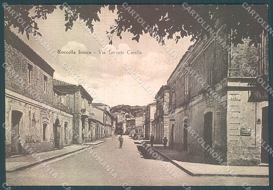 Reggio Calabria Roccella Ionica Via Carella Alterocca 42025 FG cartolina JK7102 – fronte