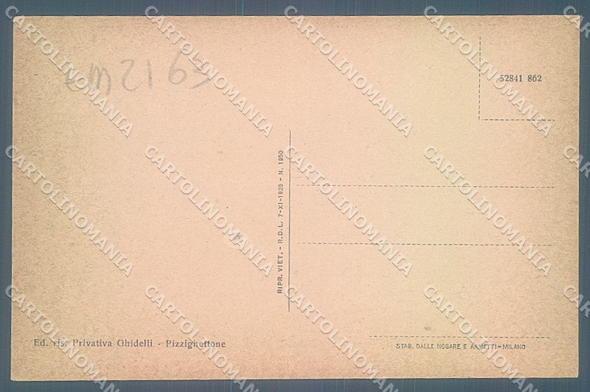 Cremona Pizzighettone Spiaggia cartolina JK7107 – retro