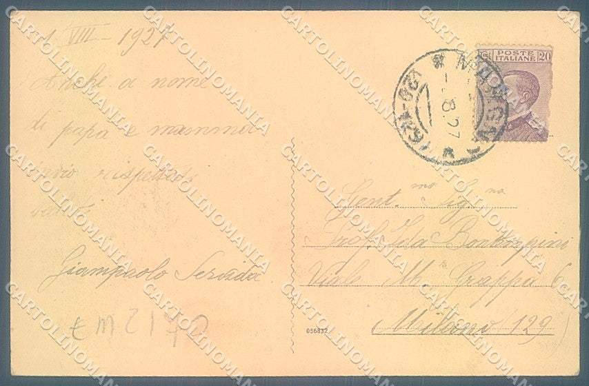 Lecco Casargo Valsassina Chiesa cartolina JK7108 – retro