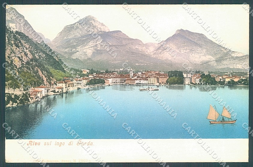Trento Riva del Garda Lago Amonn 2960 cartolina JK7112 – fronte