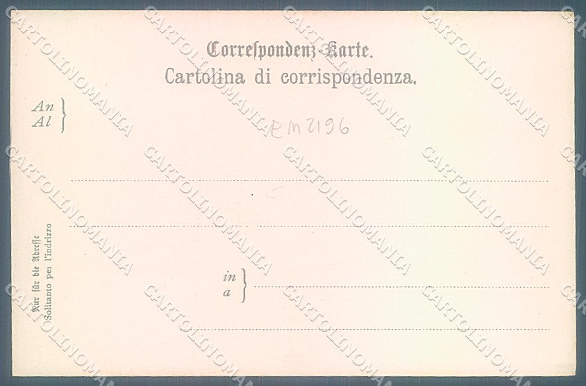 Trento Riva del Garda Lago Amonn 2960 cartolina JK7112 – retro