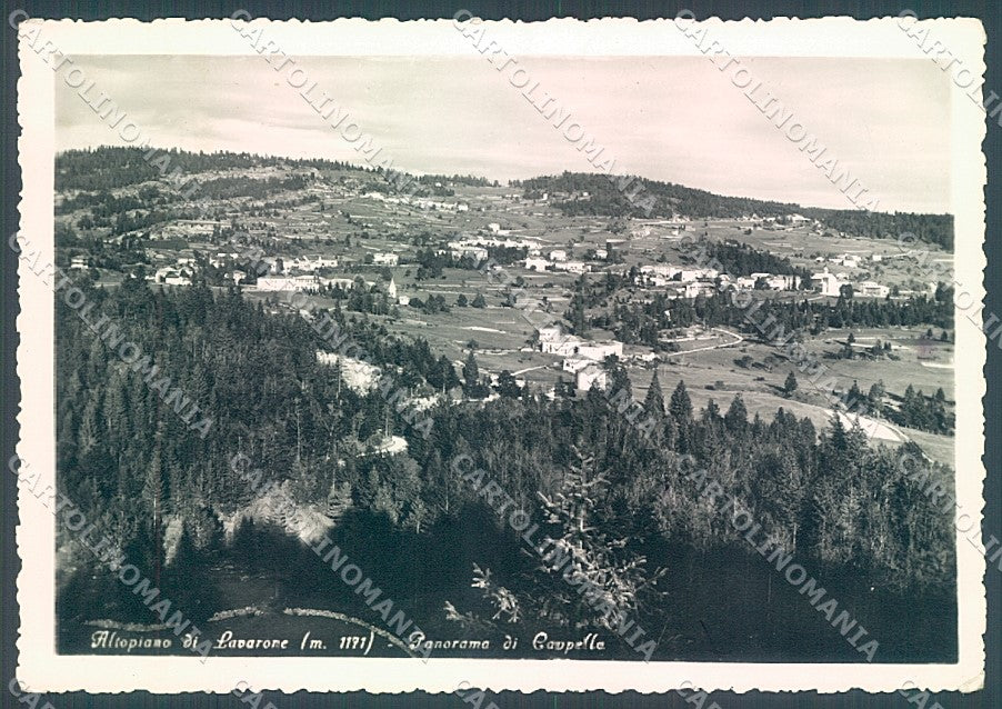 Trento Lavarone Foto FG cartolina JK7115 – fronte
