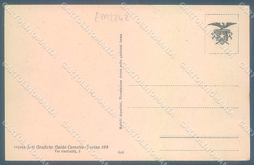 Torino Margone Valli di Lanzo Albergo Perosut cartolina JK7130 – retro