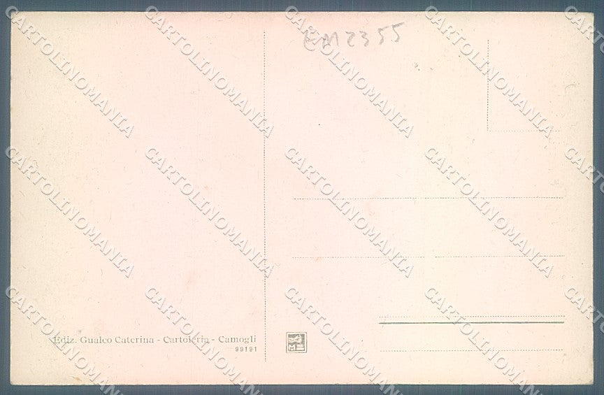 Genova Camogli Modiano 99191 cartolina JK7146 – retro