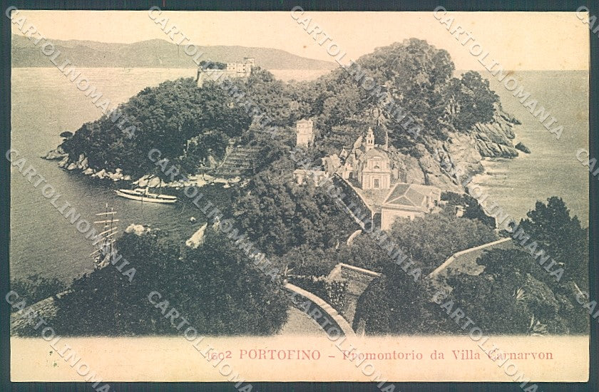 Genova Portofino Promontorio cartolina JK7148 – fronte