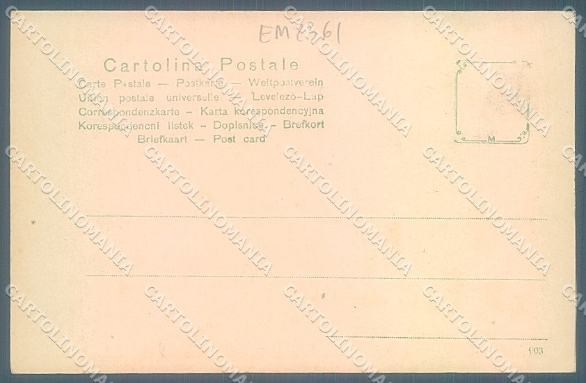 Genova Portofino Promontorio cartolina JK7148 – retro