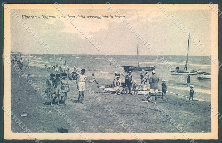 Rimini Viserba Spiaggia cartolina JK7152 – fronte