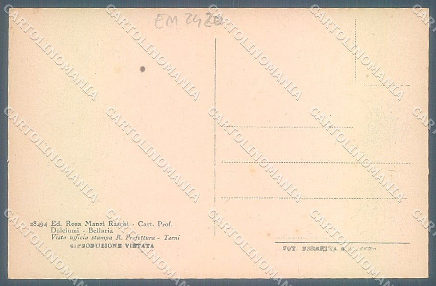 Rimini Bellaria Piazza Vittorio Emanuele cartolina JK7153 – retro