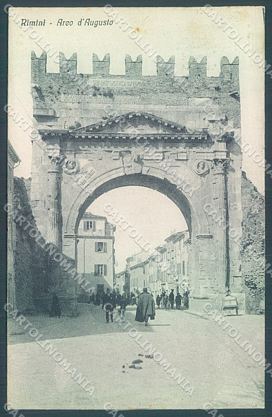 Rimini Città Arco d'Augusto cartolina JK7161 – fronte