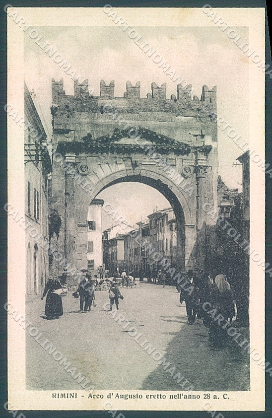 Rimini Città Arco d'Augusto cartolina JK7163 – fronte