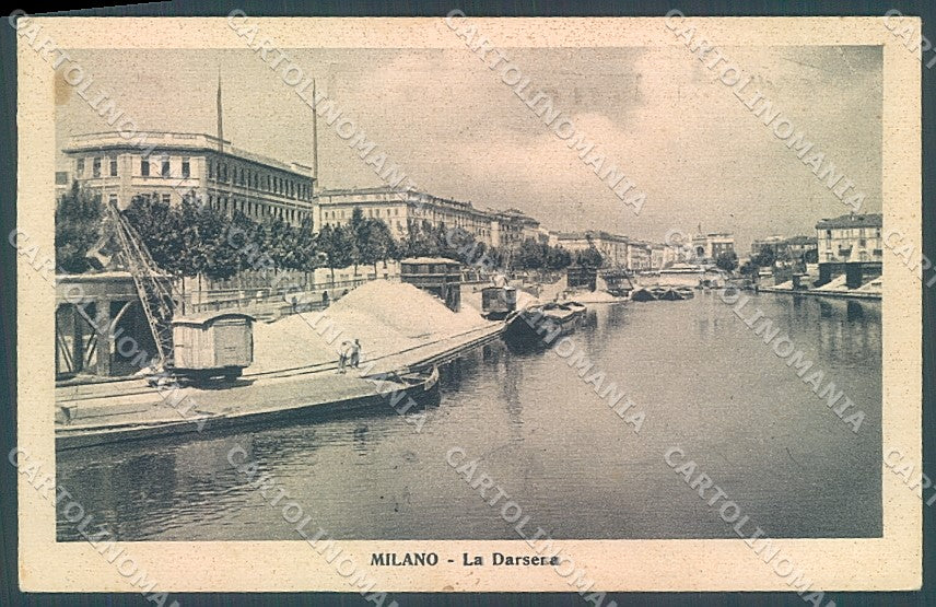 Milano Città Naviglio Darsena cartolina JK7164 – fronte