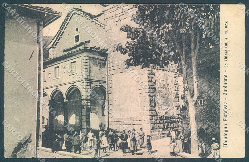 Pistoia San Marcello Pistoiese Gavinana Chiesa cartolina JK7167 – fronte
