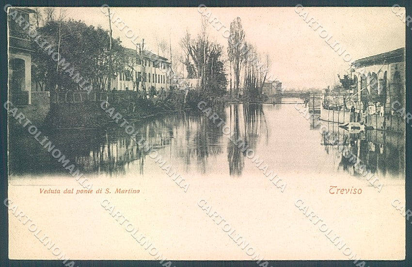 Treviso Città Ponte San Martino cartolina JK7173 – fronte
