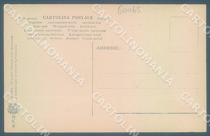 Firenze Città Via Calzaioli NPG 212 Foto cartolina JK7183 – retro
