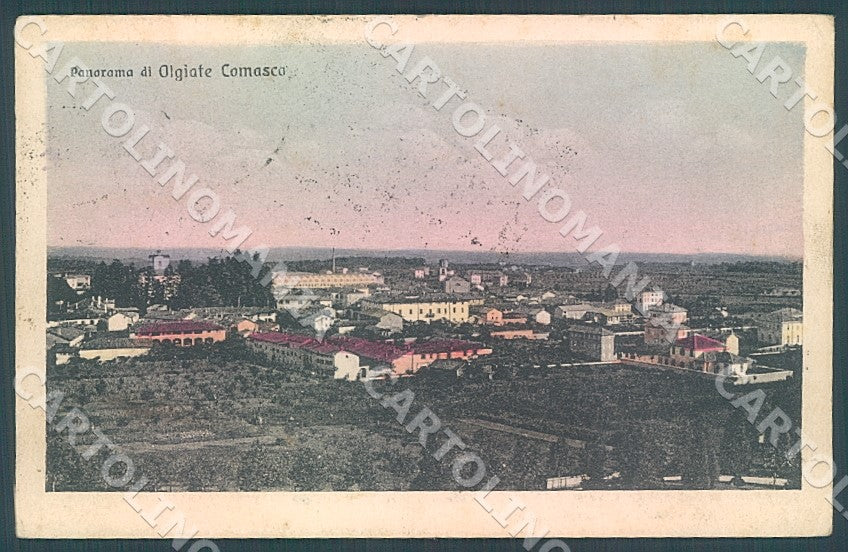 Como Olgiate Comasco cartolina JK7186 – fronte