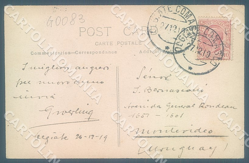 Como Olgiate Comasco Municipio Scuole Comunali Foto cartolina JK7190 – retro