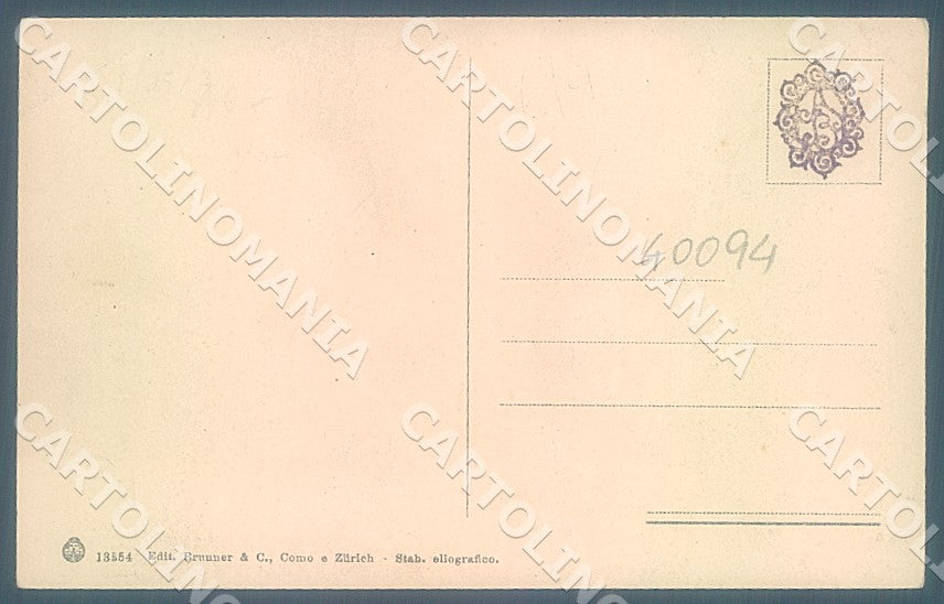 Repubblica San Marino Rocca Brunner 13354 PIEGA cartolina JK7196 – retro