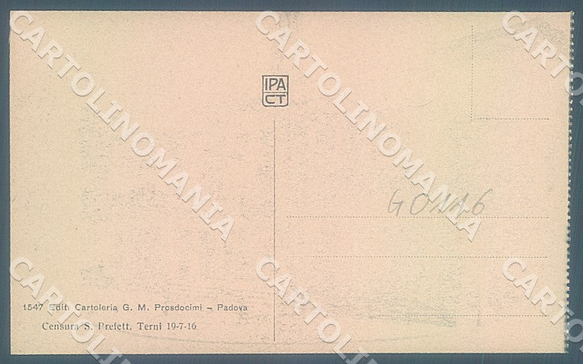 Padova Città Palazzo delle Poste cartolina JK7202 – retro