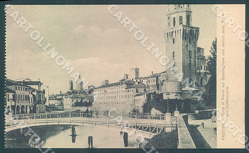 Padova Città Ponte di Ferro Torre Osservatorio cartolina JK7203 – fronte