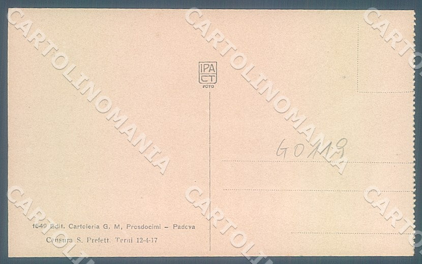 Padova Città Caffè Pedrocchi cartolina JK7205 – retro
