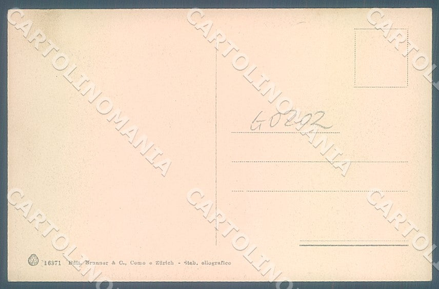 Genova Rapallo Viale delle Palme Brunner 16371 cartolina JK7225 – retro