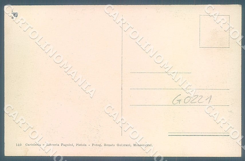 Pistoia Abetone Boscolungo Montagna cartolina JK7231 – retro