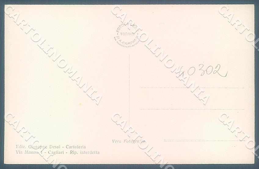 Sassari Bono Costume Foto cartolina JK7254 – retro