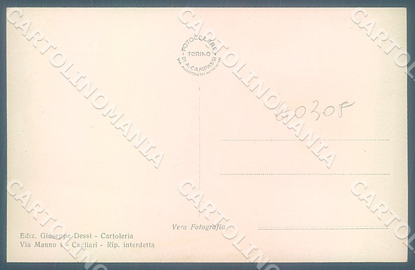 Sassari Osilo Costume Foto cartolina JK7255 – retro