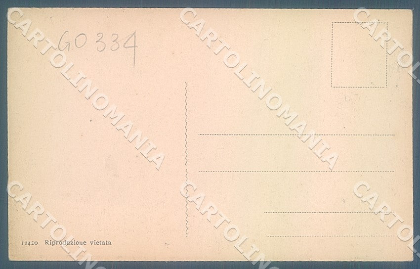 Pesaro Gradara Castello cartolina JK7260 – retro