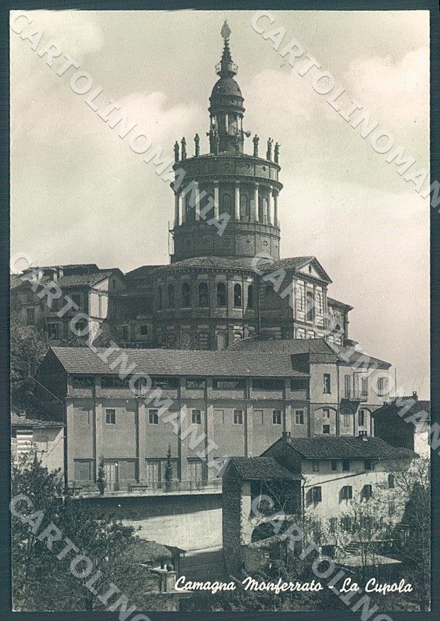 Alessandria Camagna Monferrato Chiesa Cupola Foto FG cartolina JK7263 – fronte