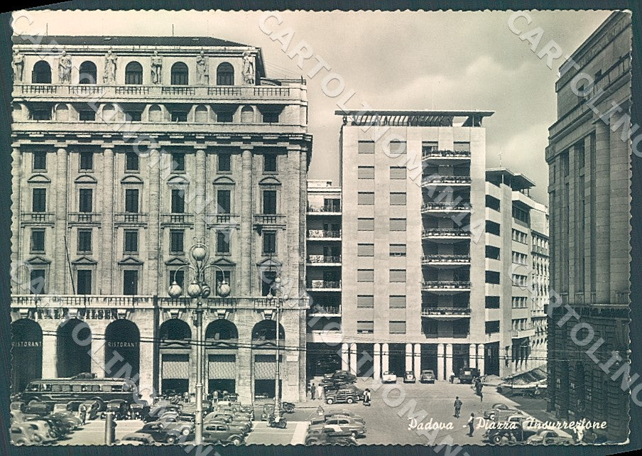 Padova Città Piazza Insurrezione Foto FG cartolina JK7268 – fronte